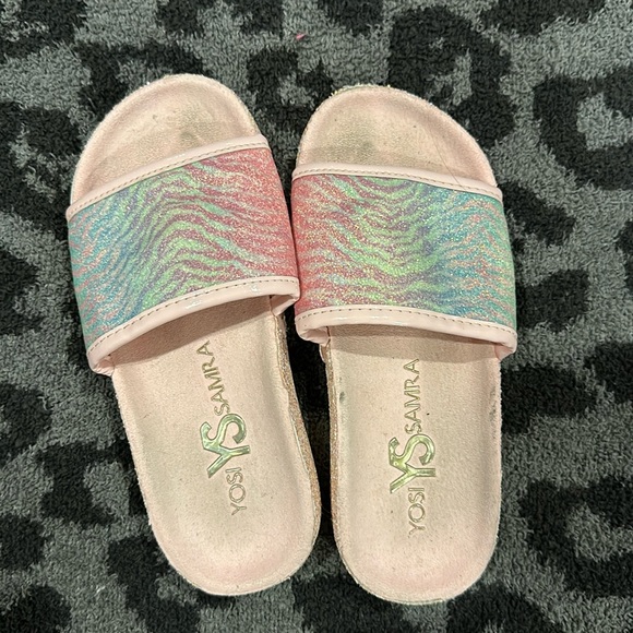 Yosi samra glitter zebra slides size 12 - Picture 5 of 7